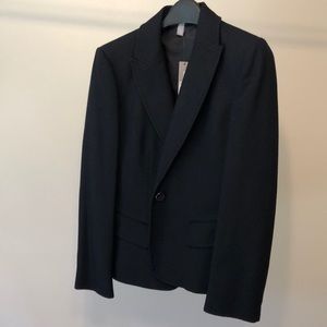 Black linen Blazer